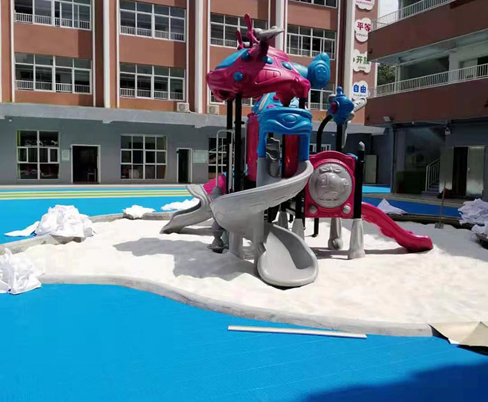 沽源县人造沙滩儿童游乐场用石英砂